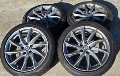 Original 18" Alfa Romeo Wheels set of 4