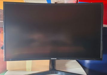 Samsung curved desktop monitor
