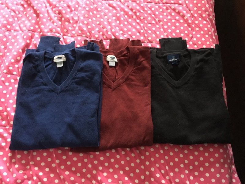 Men's cotton sweaters - size Small