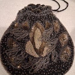 Vintage Beaded Bag
