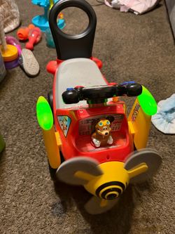 Kiddieland Disney Mickey Mouse Plane Light & Sound Activity Ride-On