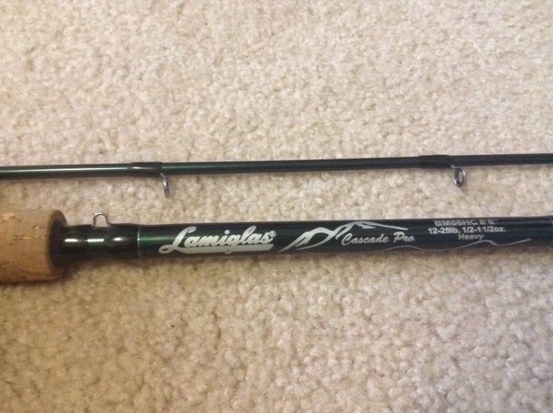 Lamiglass cascade pro series 8'6" heavy 12-25 lb