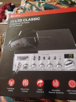 29 ltd classic cb radio
