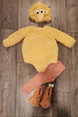 Pottery Barn Kids Sesame Street Big Bird Costume — Toddler 2T-3T