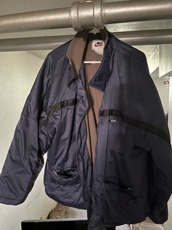 vintage 90s Nike windbreaker track jacket