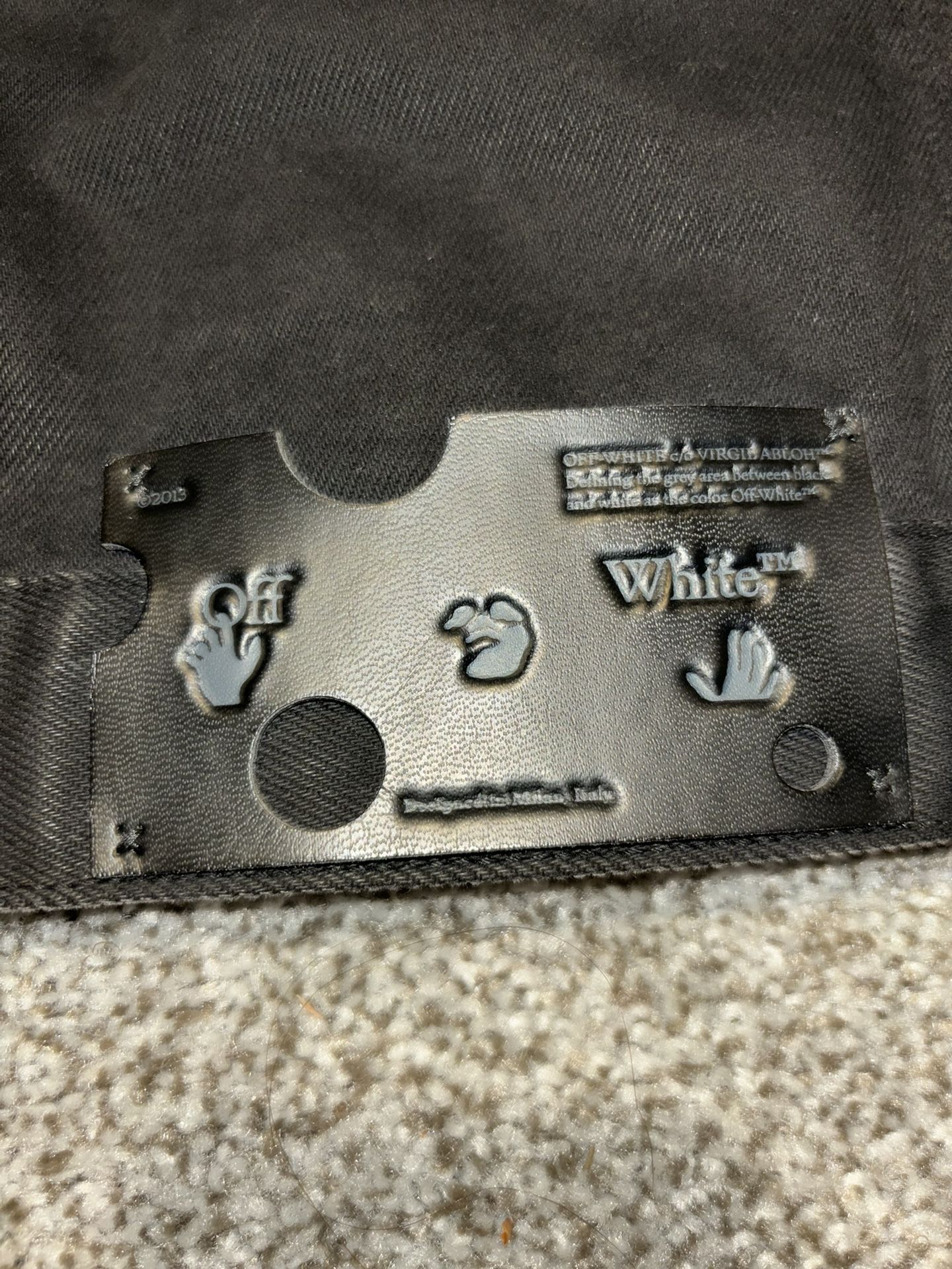 Off White Denim Jacket