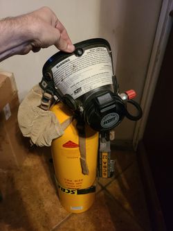 Scott firefighter equipment