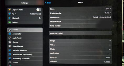 Ipad Air 4th Gen