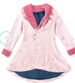 Fantastic Beasts Queenie Goldstein Jacket Pink Velour Lg/Xl