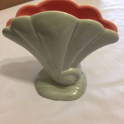 Red wing vase