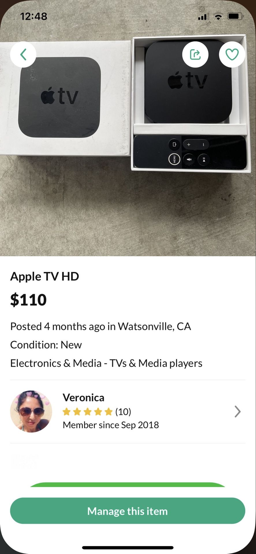 Apple Tv HD