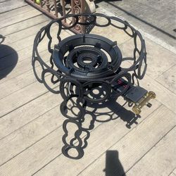 Outdoor propane cooker