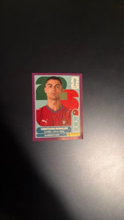 Cristiano Ronaldo Panini 2026 World Cup Sticker (Epic Rarity)