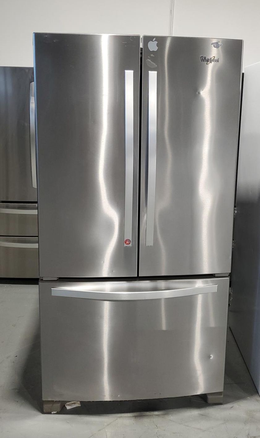 Whirlpool 3 Door Stainless Steel Refrigerator
