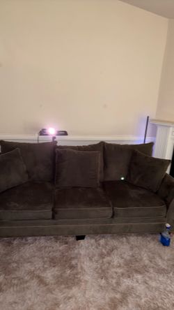 Couch and love seat