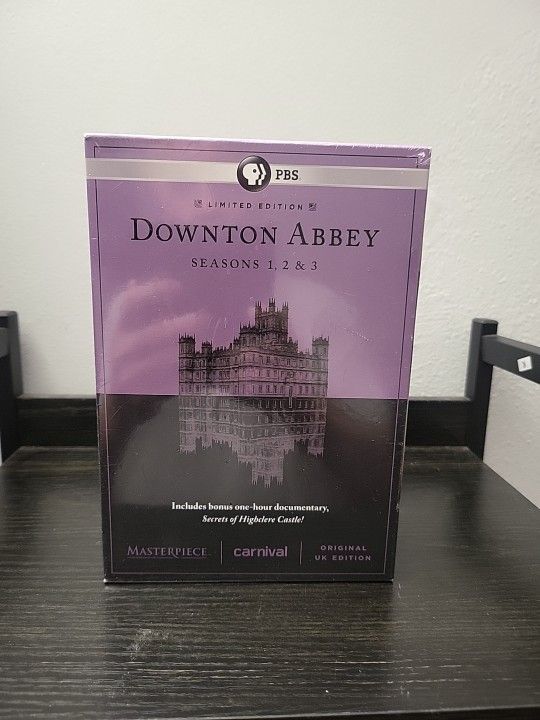 Masterpiece: Downton Abbey Season 1, 2 & 3 (DVD) Factory Sealed