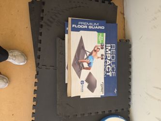 Foam floor guard pieces