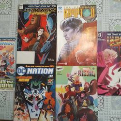 6 CÓMICS BOOKS $20