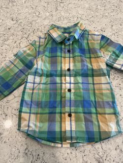 Long Sleeve Cat & Jack Shirt - 4T