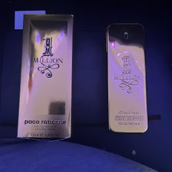 1  Million Eau De Toilet 100mle  Ripped Bottom