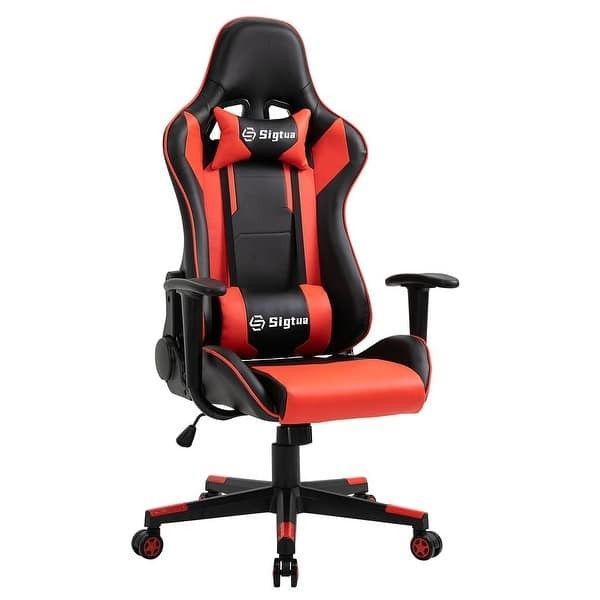 Sigtua Gaming Chair Reclining Backrest Ergonomic Design