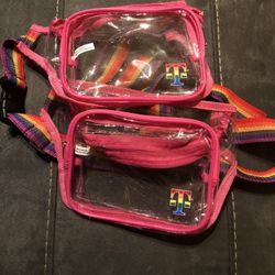 Rainbow 🌈 Clear Fanny Pack 