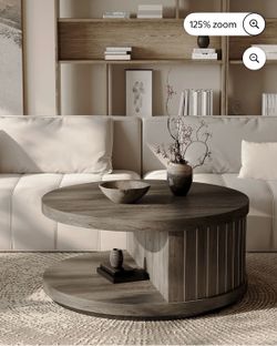 Modern Round Coffee Table