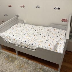 IKEA SUNDVIK Kids Grey Bed