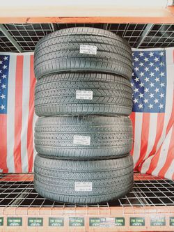 ✅ 4 Used Tires 285/45R21 BRIDGESTONE ALENZA RFT RSC RUN FLAT 285 45 21
