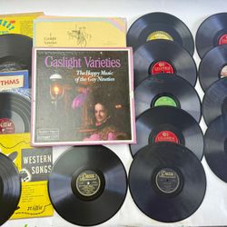 19 Piece Vintage Vinyl Records LP Lot