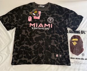 A Bathing Ape x Inter Miami shirt