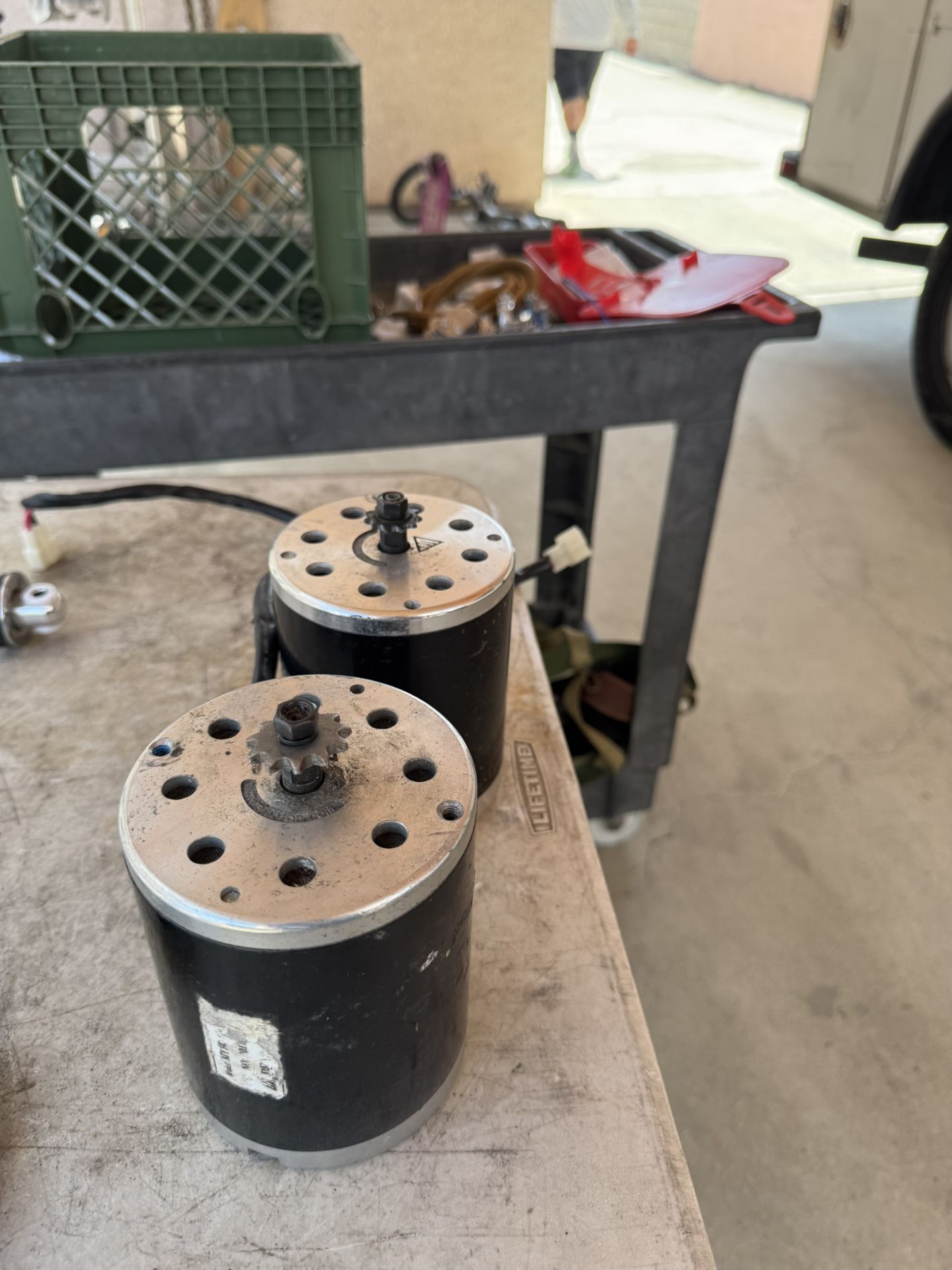Two 36v Motors 650w