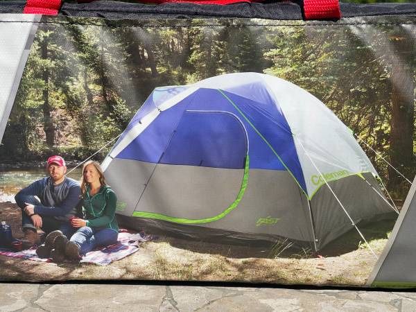 Coleman River Gorge Fast Pitch 6-person Dome Tent 