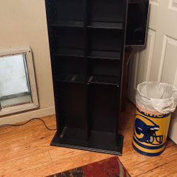 Small Book Case Or For Video Games Or dVDs Etc. CDs