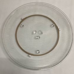 Replacement GE Microwave Model JES1334BH04 Glass Plate W/ Roller Drive Ring