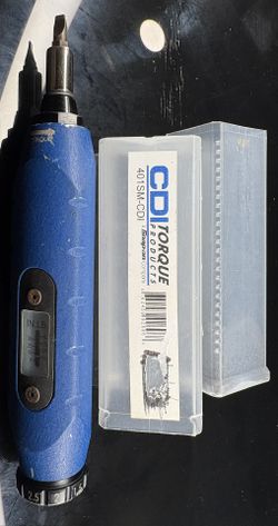 CDI Torque 401SM Micro Adjustable Screwdriver Range 5 To 40 Inch Pounds 1/4 Inch