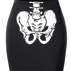 (NEW) Skeleton Skirt