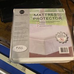 Deluxe hotel Mattress Protector Full Size 