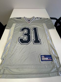 Dallas Cowboys Roy Williams Reebok Silver alternate Jersey Size Medium Vintage Oklahoma Sooners