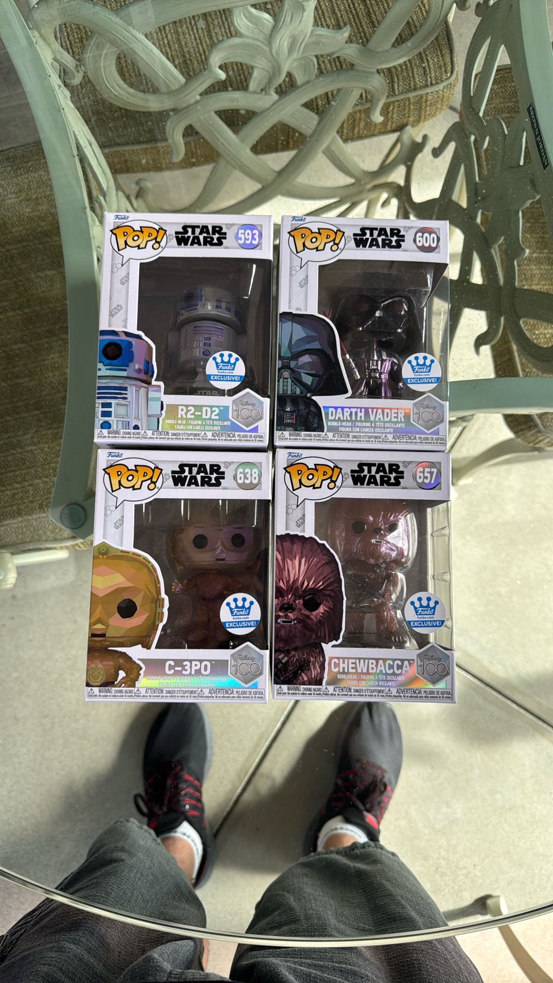 Funko Pop Star Wars Facet Exclusive Set