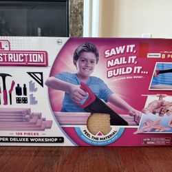 STEM Real Construction Super Deluxe Workshop 8 Projects