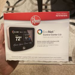 Rheem econet home control center 2.0 
