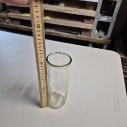 Tall Glass Flower Cup