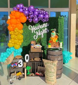 Fiesta Adulto Havana  Night Party Decoration Adult 