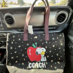 Coach + Snoopy = Perfection! 