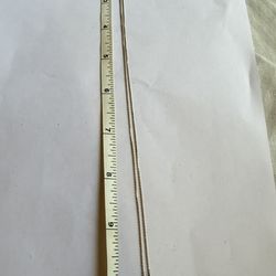 Sterling Silver With Natural Tanzanite Gemstone And Chain