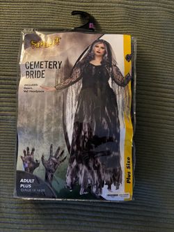 Spirit Cemetery Bride Halloween Costume Plus Size