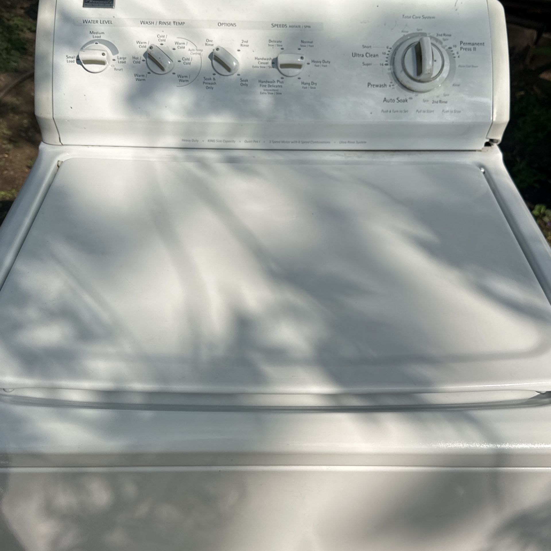 Kenmore Elite Washer With Warranty