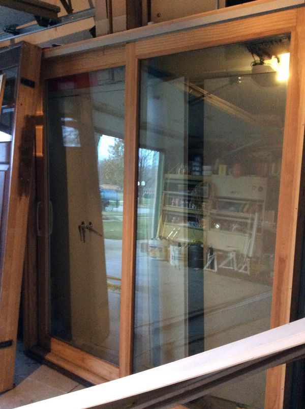 Pella Wood Sliding Patio Door for Sale in Des Plaines, IL OfferUp