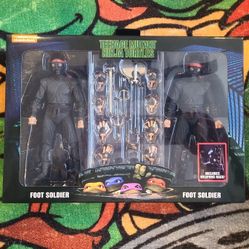Neca Foot Soldier 2pk TMMT Figures